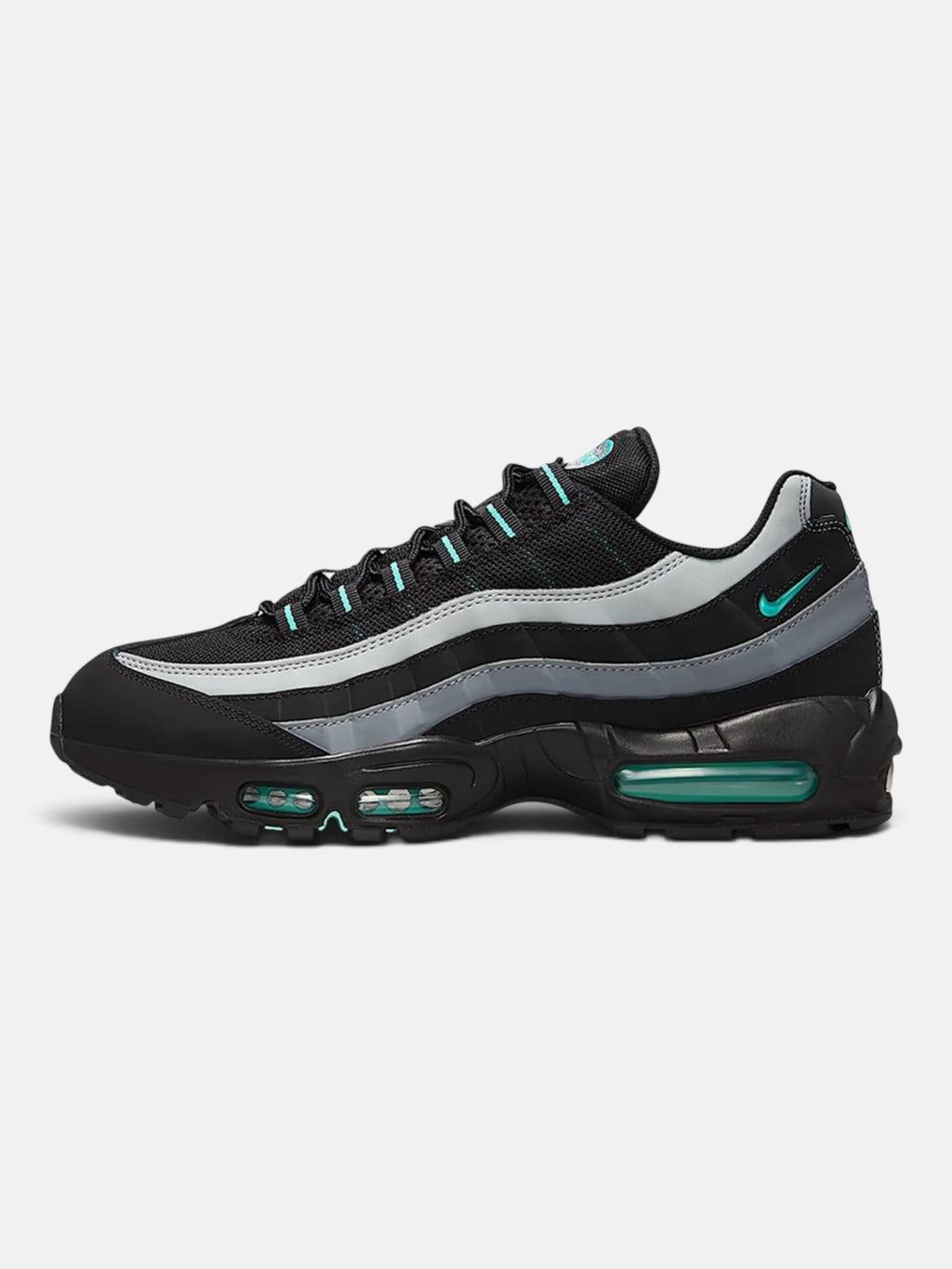 Чоловічі кросівки Nike Air Max 95 Black / Grey / Turquoise HV6062-001
