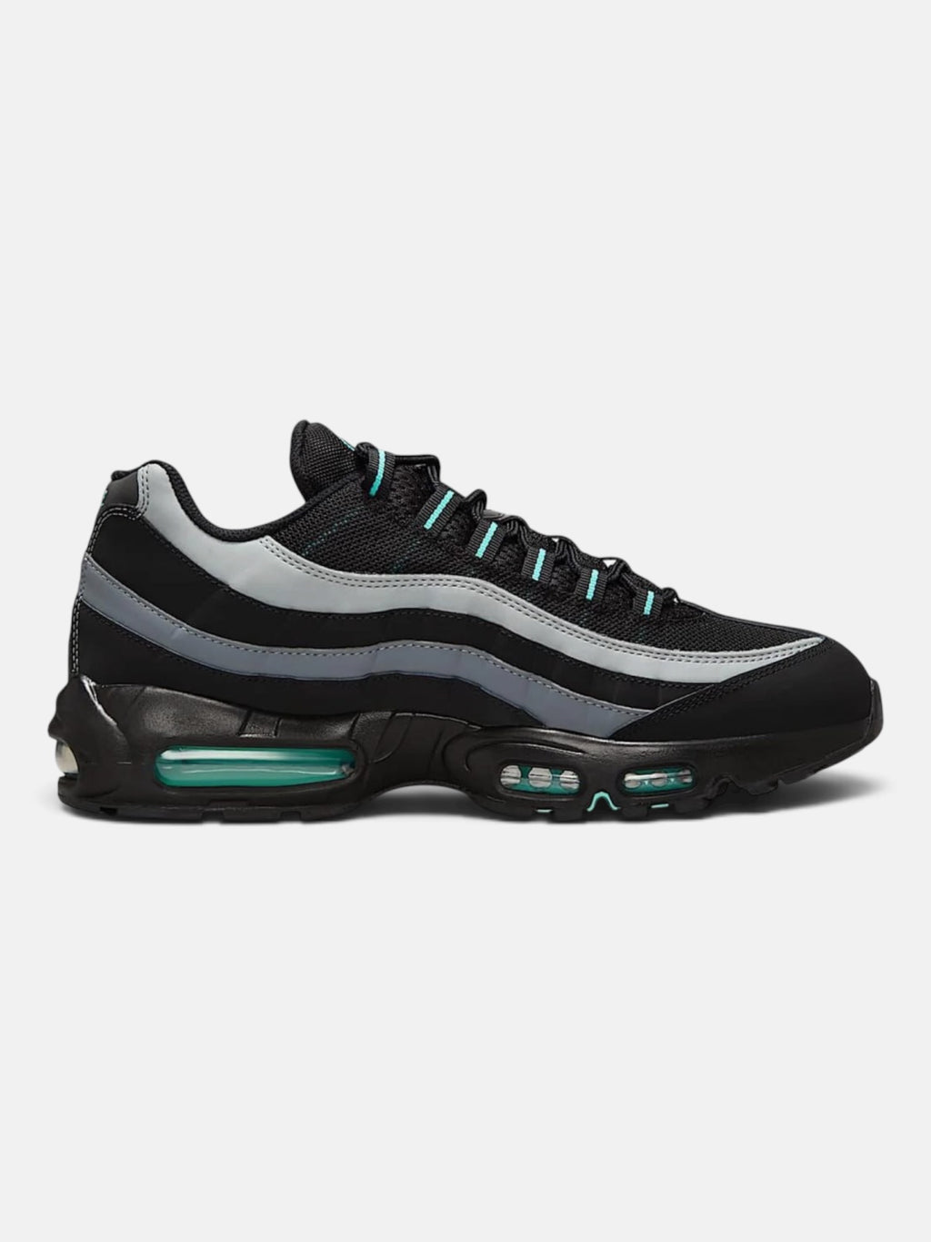 Чоловічі кросівки Nike Air Max 95 Black / Grey / Turquoise HV6062-001