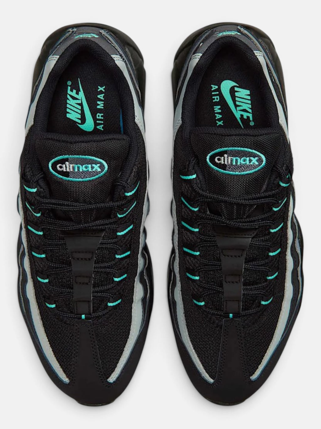 Чоловічі кросівки Nike Air Max 95 Black / Grey / Turquoise HV6062-001