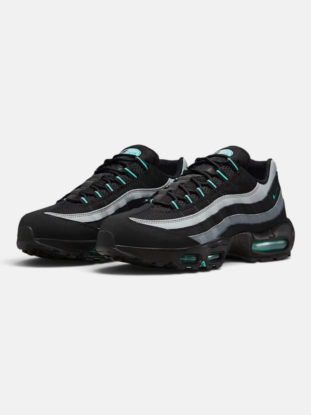 Чоловічі кросівки Nike Air Max 95 Black / Grey / Turquoise HV6062-001