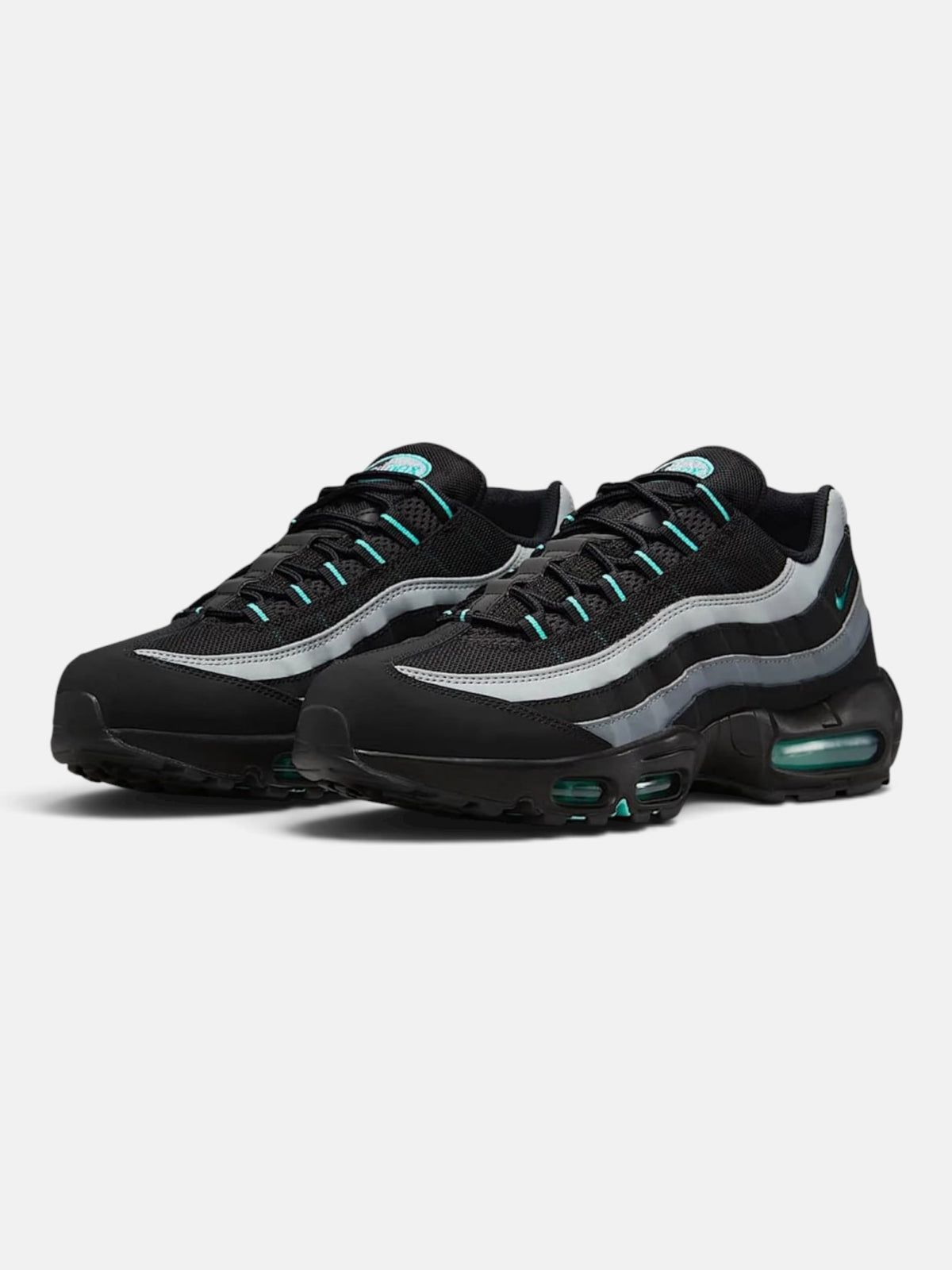 Чоловічі кросівки Nike Air Max 95 Black / Grey / Turquoise HV6062-001