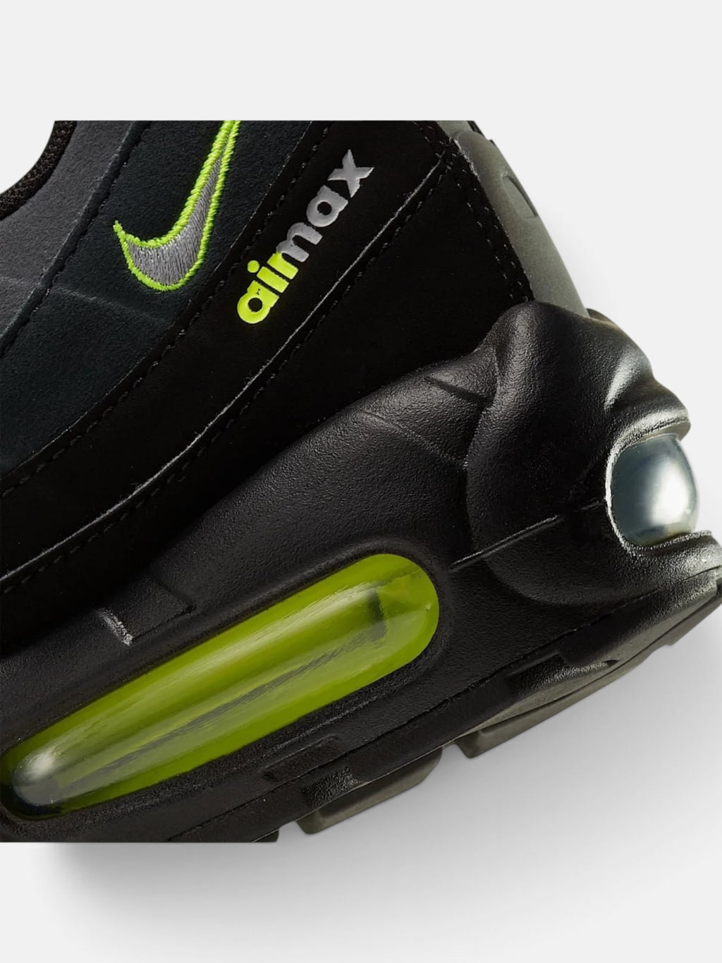 Чоловічі кросівки Nike Air Max 95 Retro Logo Black / Volt CV1635-002