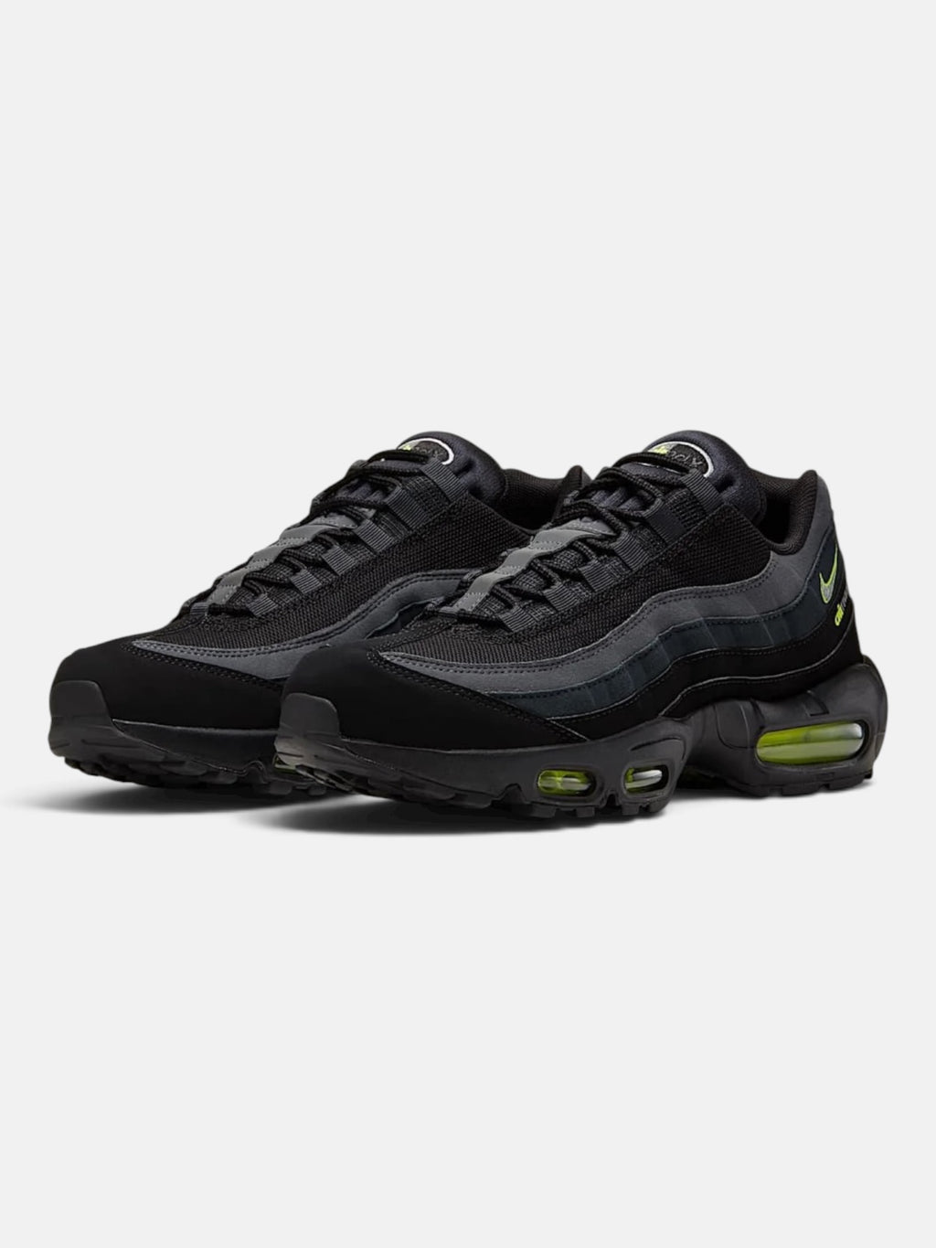 Чоловічі кросівки Nike Air Max 95 Retro Logo Black / Volt CV1635-002