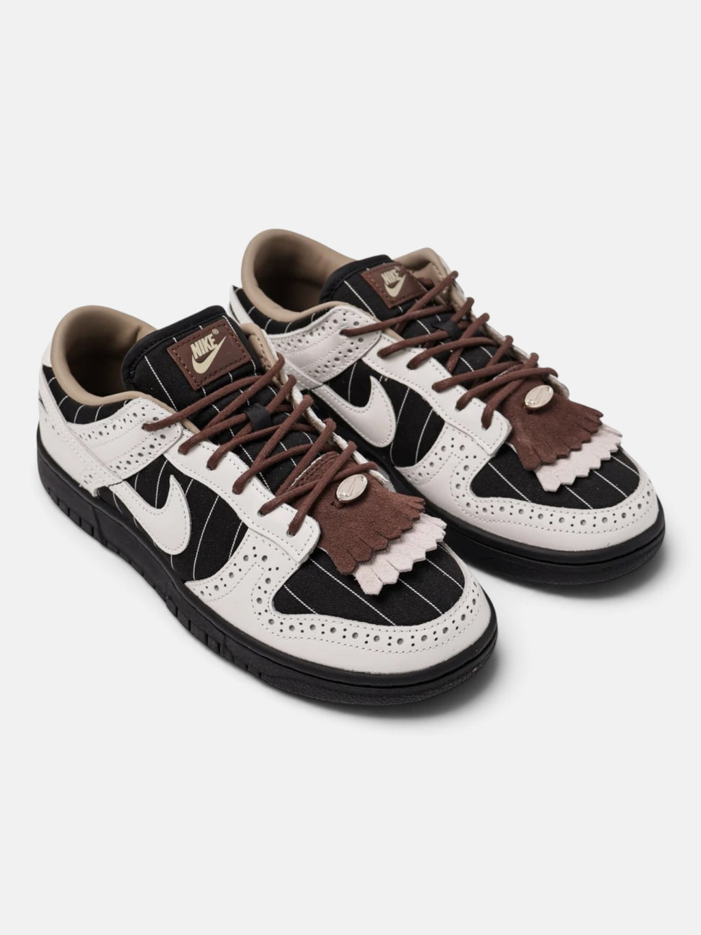 Унісекс кросівки Nike Dunk Low LX Black / White / Brown FV3642-010