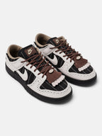 Унісекс кросівки Nike Dunk Low LX Black / White / Brown FV3642-010