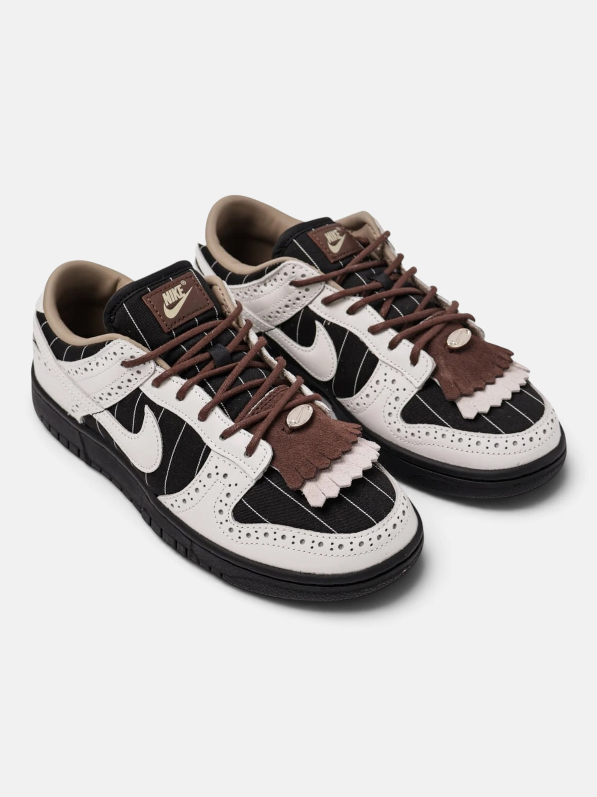 Унісекс кросівки Nike Dunk Low LX Black / White / Brown FV3642-010