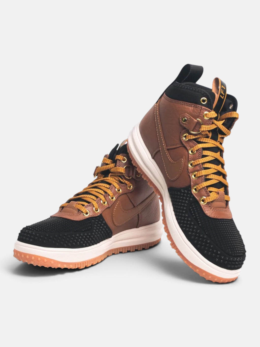 Чоловічі кросівки Nike Lunar Force 1 Duckboot Ale Brown / Black 805899-202