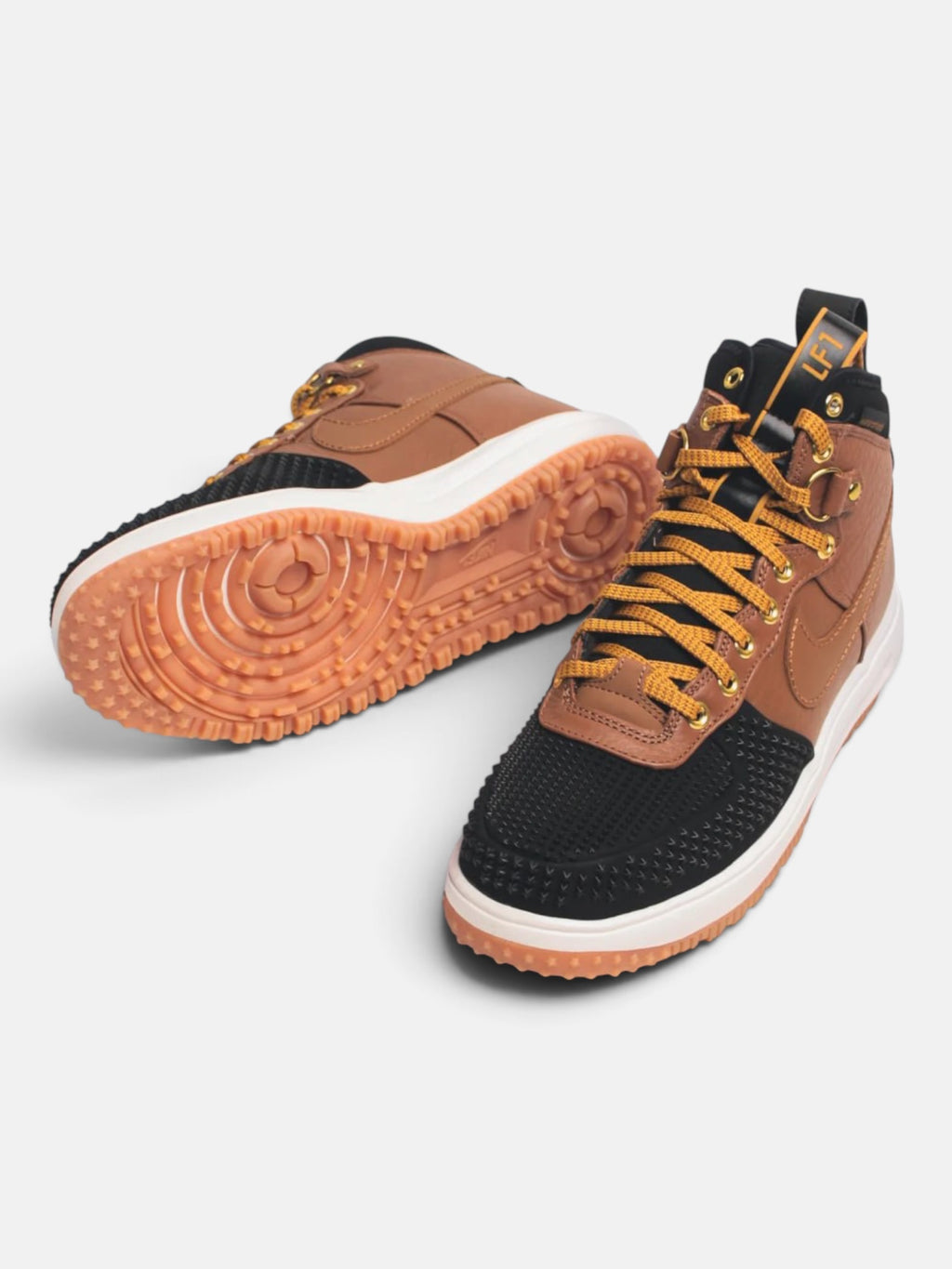 Чоловічі кросівки Nike Lunar Force 1 Duckboot Ale Brown / Black 805899-202