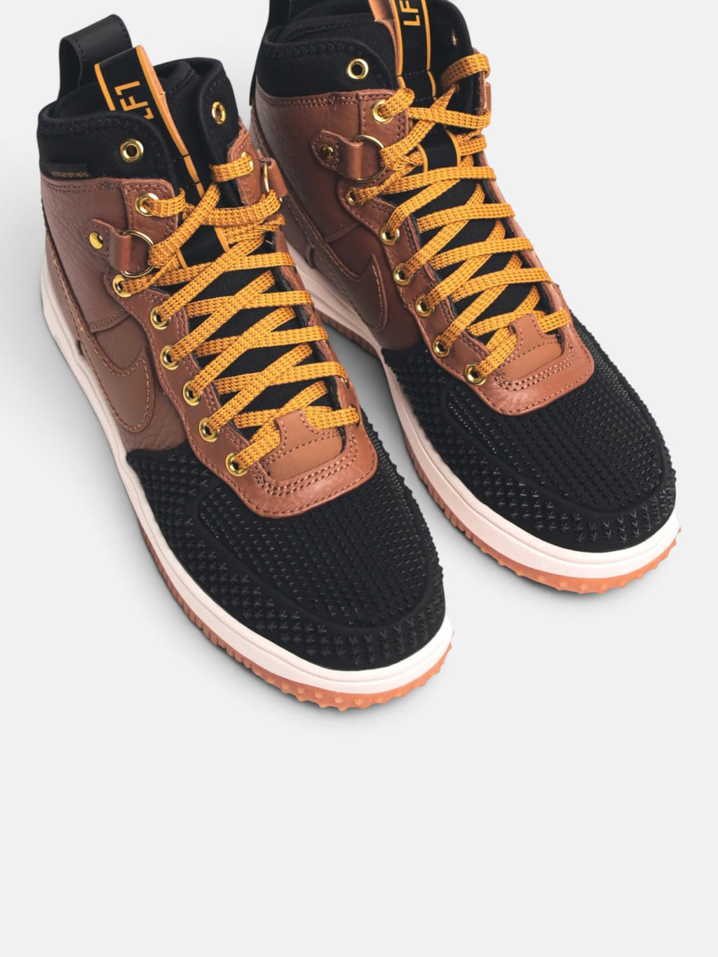 Чоловічі кросівки Nike Lunar Force 1 Duckboot Ale Brown / Black 805899-202