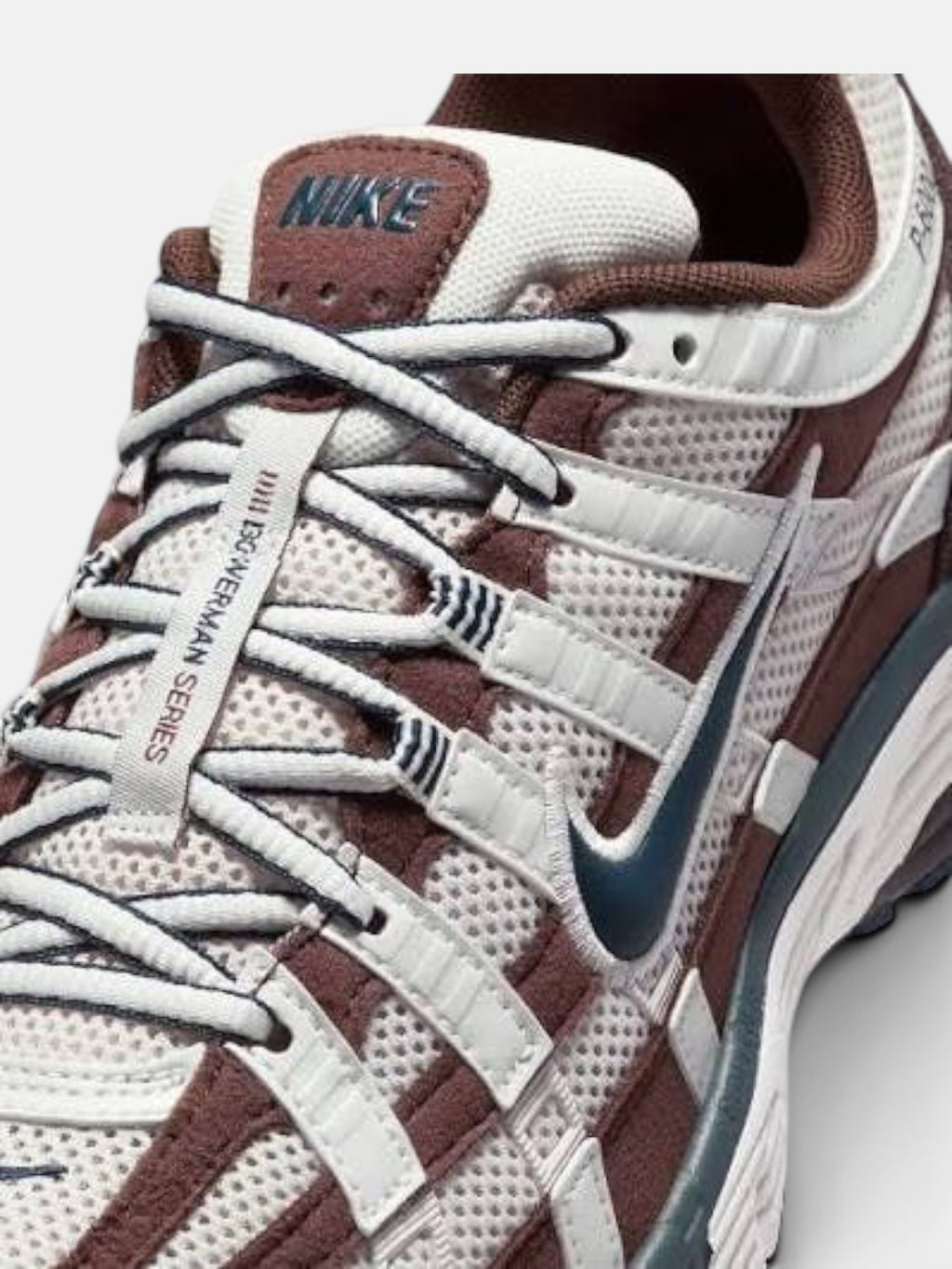 Унісекс кросівки Nike P-6000 White / Brown HV8972-001