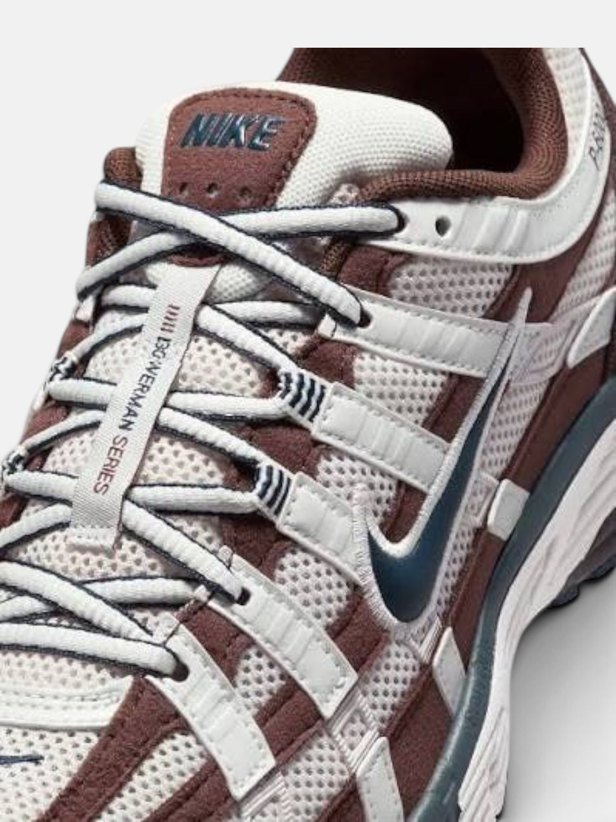 Унісекс кросівки Nike P-6000 White / Brown HV8972-001