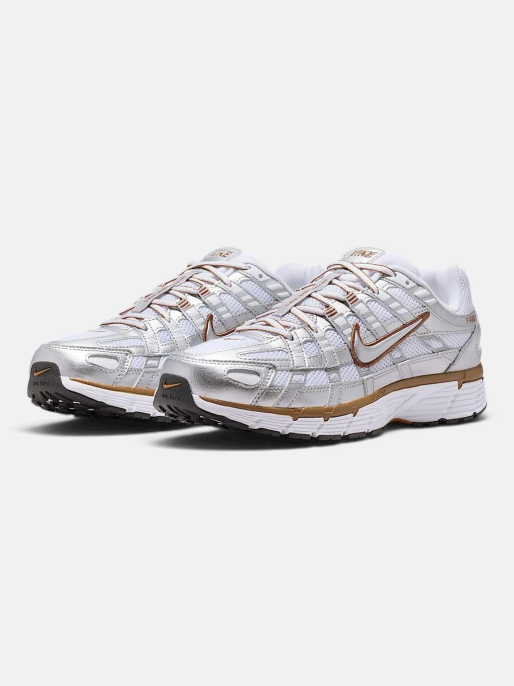 Унісекс кросівки Nike P-6000 White / Metallic BV1021-109