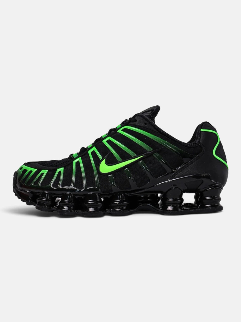 Чоловічі кросівки Nike Shox TL Black / Green AV3595-012