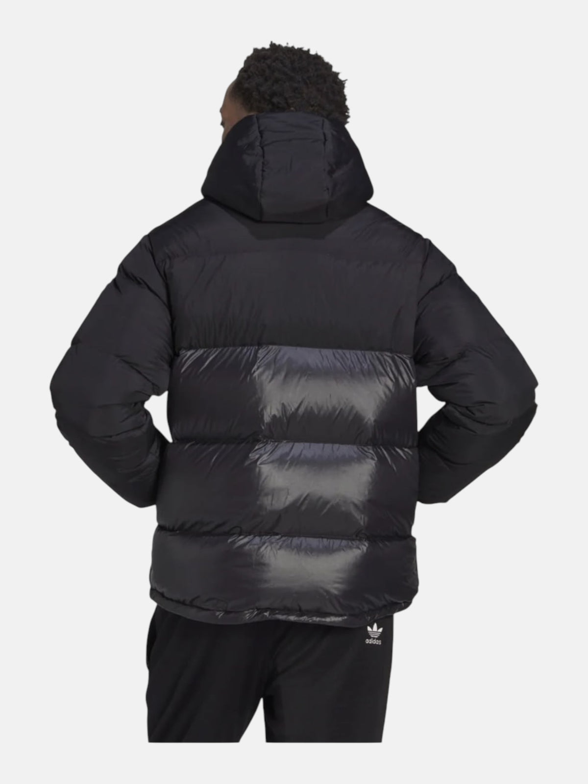 Чоловічий пуховик Adidas Down Regen Hooded Puffer Jacket Black HL9181