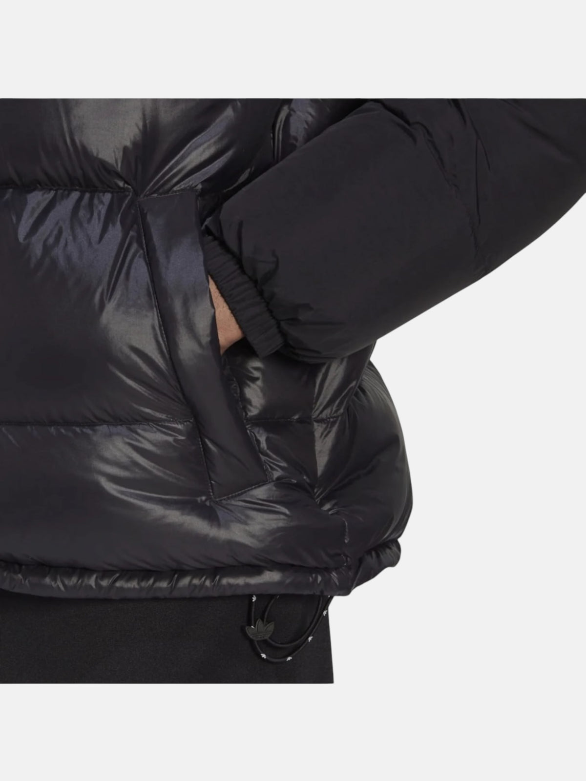 Чоловічий пуховик Adidas Down Regen Hooded Puffer Jacket Black HL9181