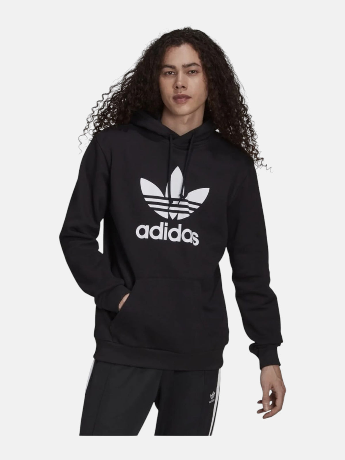 Чоловіче худі Adidas Adicolor Classics Trefoil Hoodie Black H06667