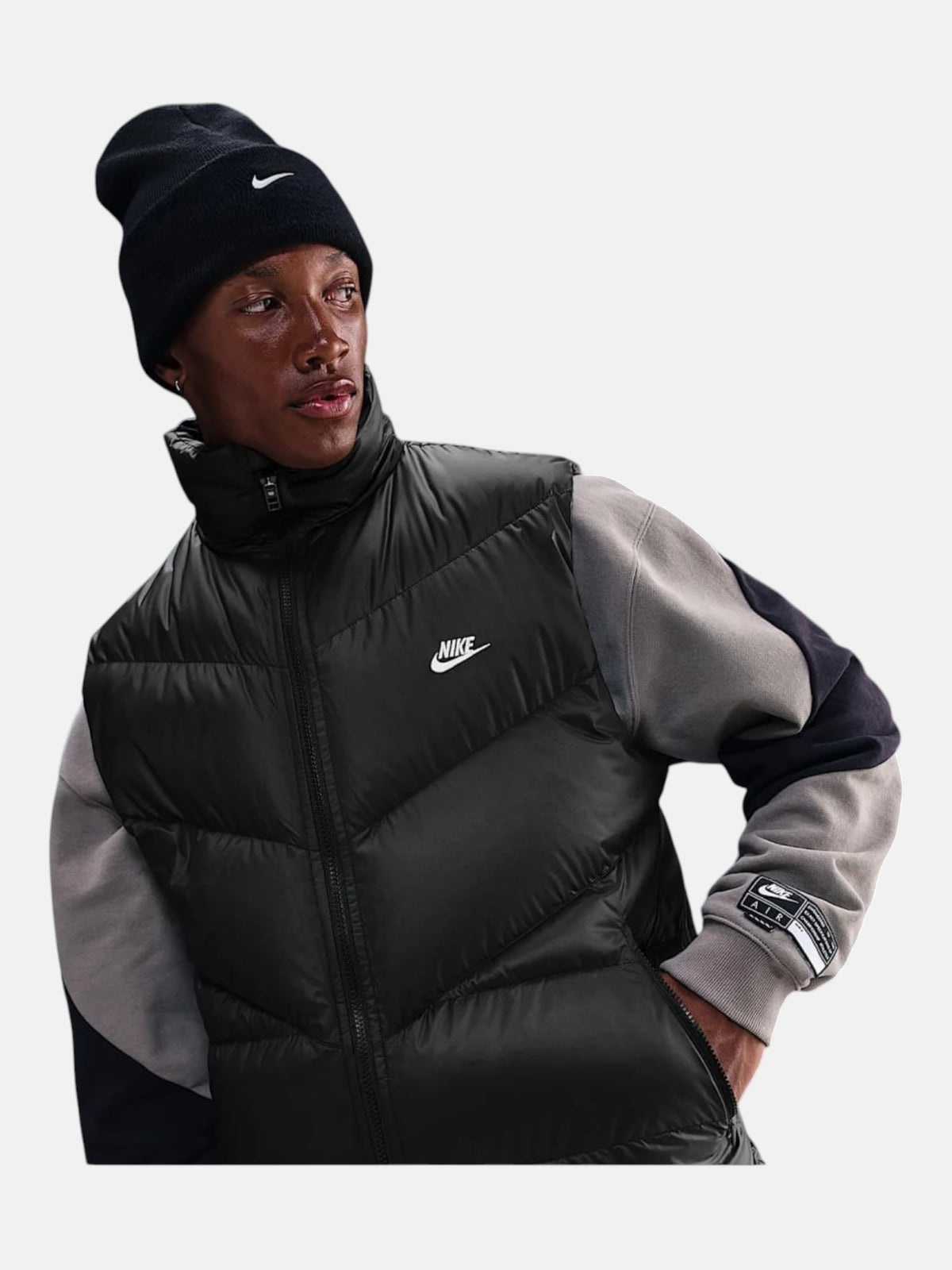 Чоловіча жилетка Nike Windrunner Black HV1480-010