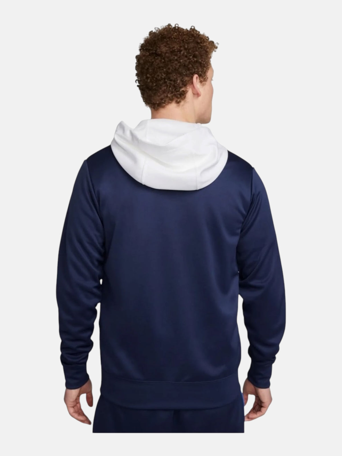 Чоловіча кофта Nike Sportswear Repeat Full-Zip Hoodie Blue/White DX2025-411