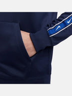 Чоловіча кофта Nike Sportswear Repeat Full-Zip Hoodie Blue/White DX2025-411