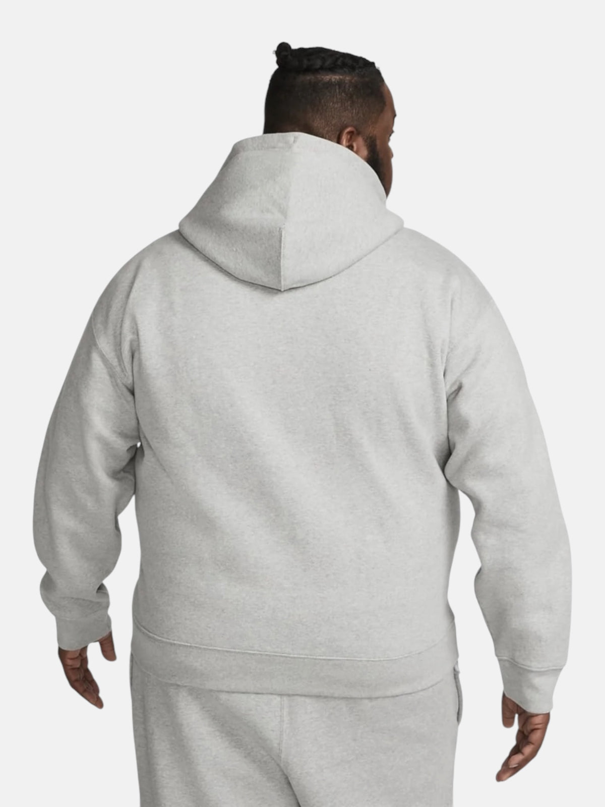 Чоловіча кофта Nike Solo Swoosh Full-Zip Hoodie Grey DR0403-063