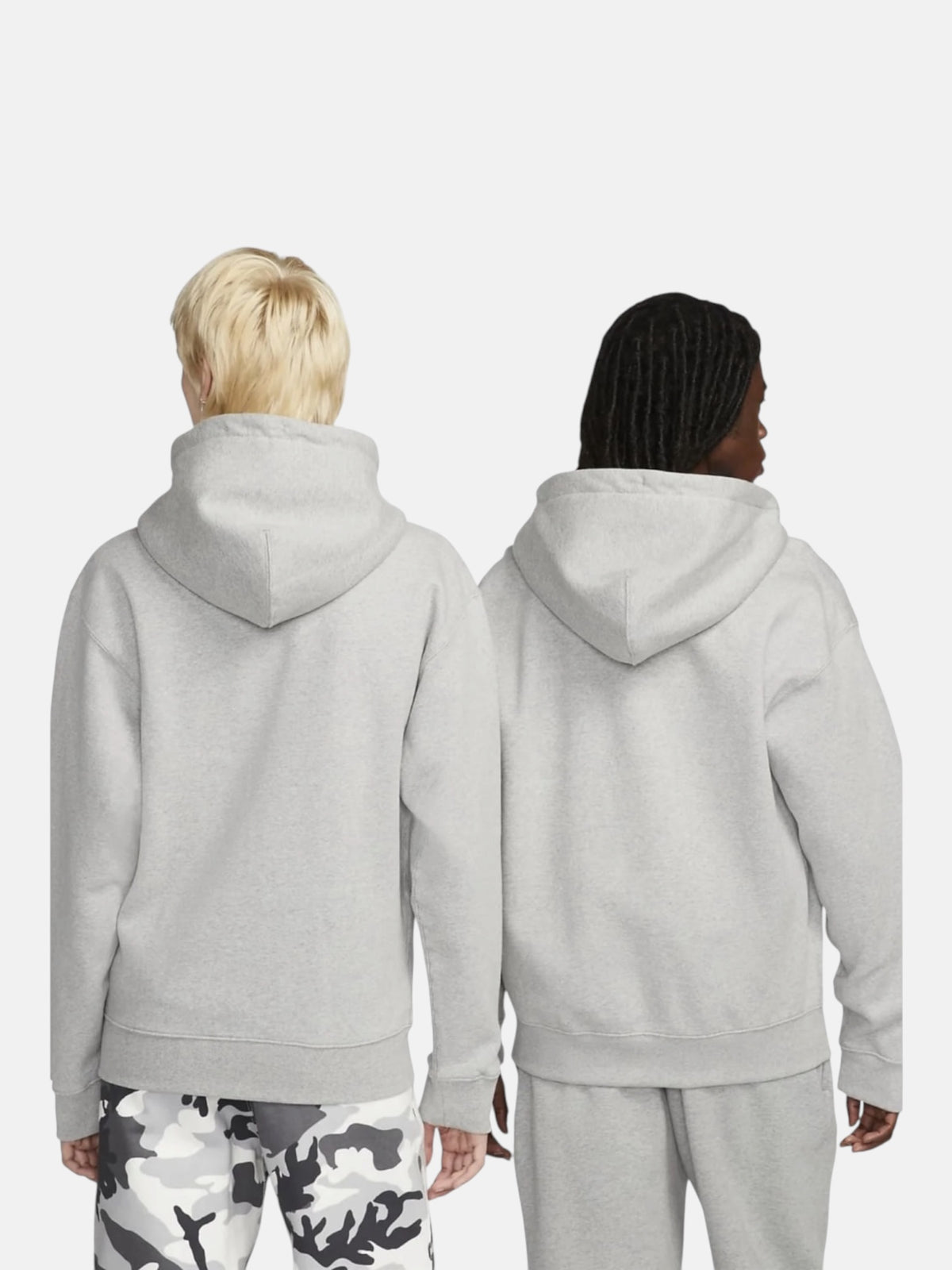 Чоловіча кофта Nike Solo Swoosh Full-Zip Hoodie Grey DR0403-063