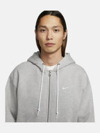 Чоловіча кофта Nike Solo Swoosh Full-Zip Hoodie Grey DR0403-063