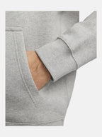 Чоловіча кофта Nike Solo Swoosh Full-Zip Hoodie Grey DR0403-063