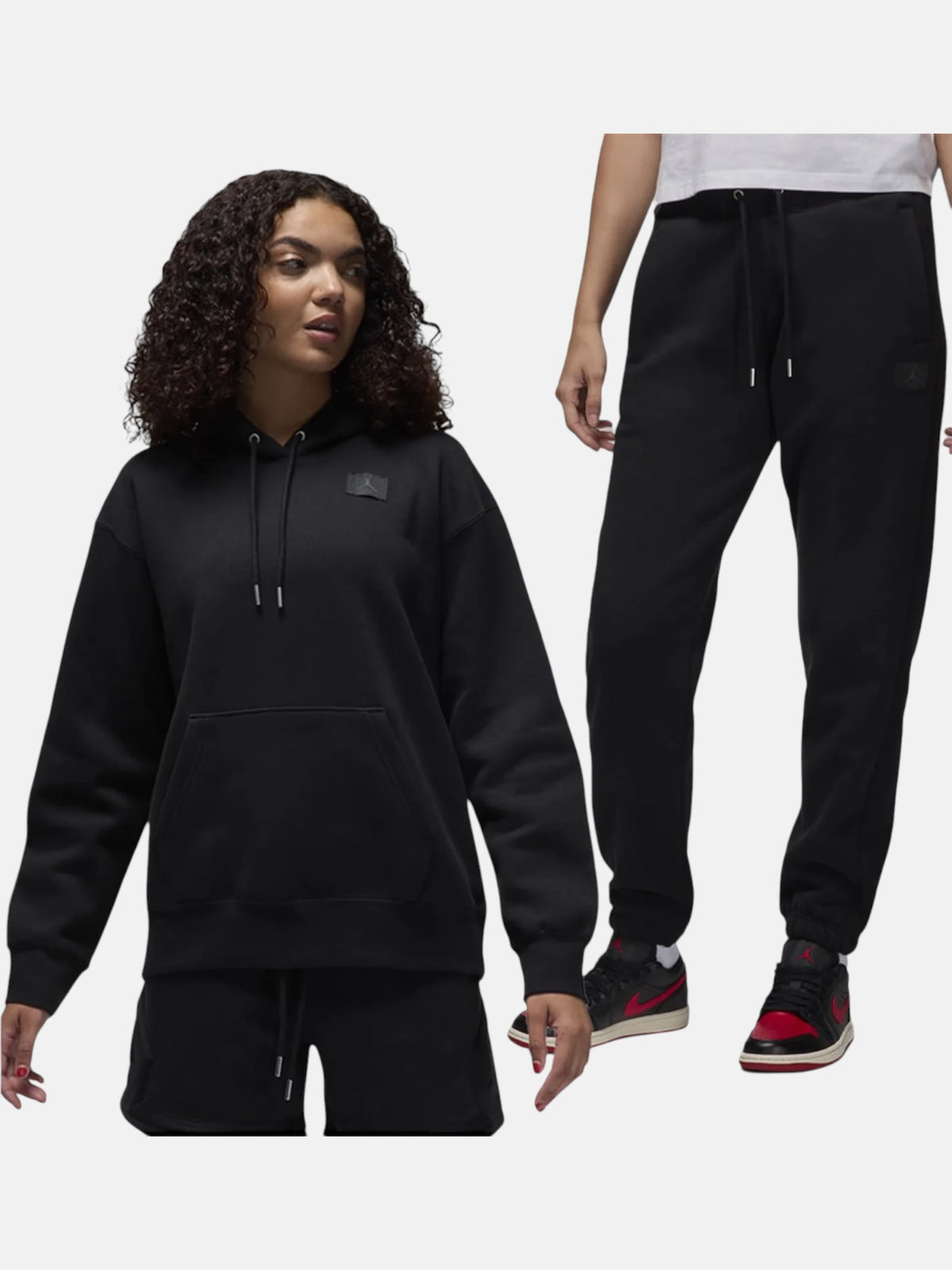 Жіночий спортивний костюм Nike Flight Fleece Black FV7050-010/FV7059-010