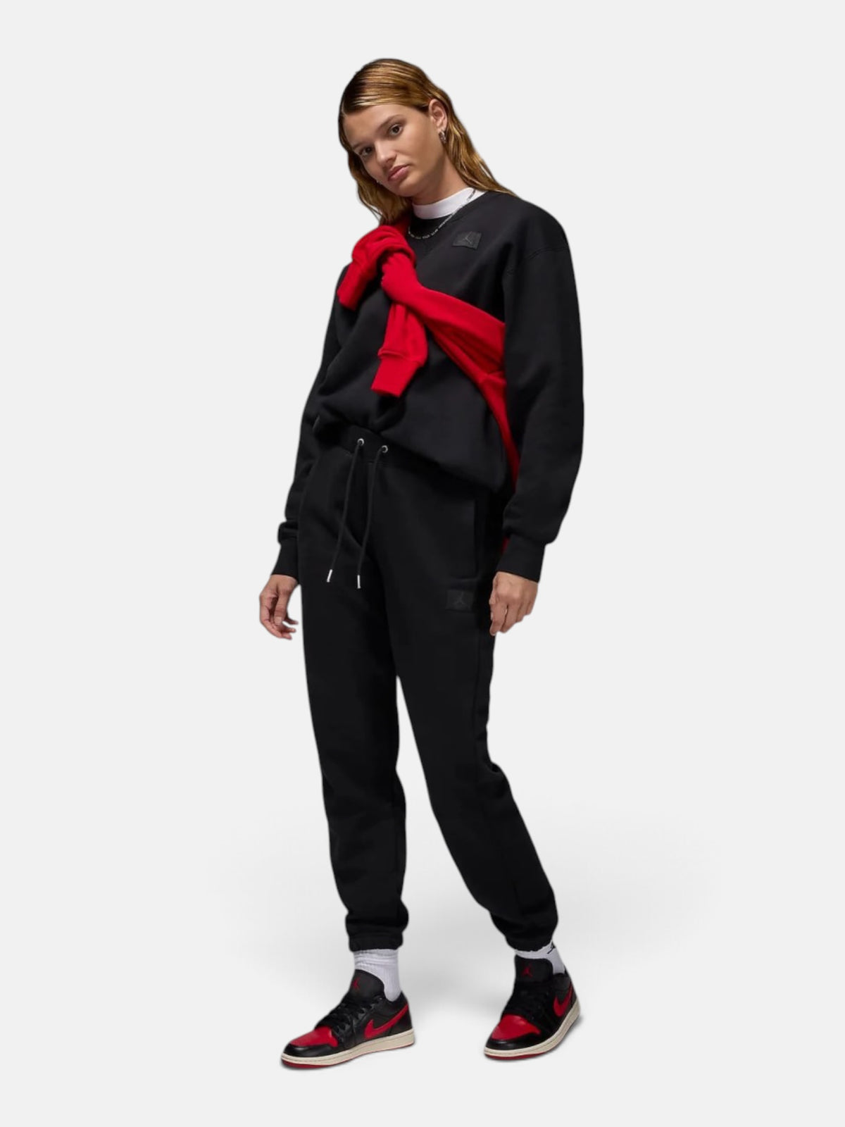 Жіночий спортивний костюм Nike Flight Fleece Black FV7050-010/FV7059-010