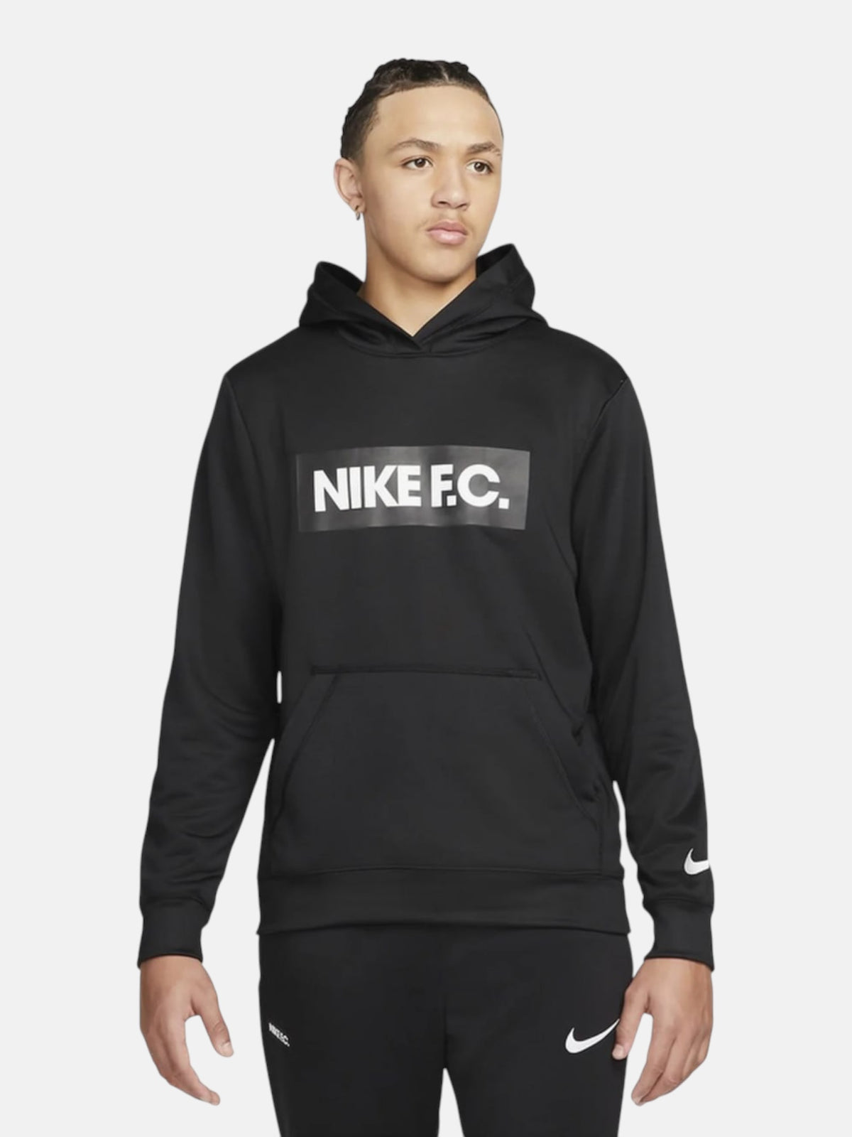 Чоловіче худі Nike F.C. Soccer Hoodie Black DC9075-010