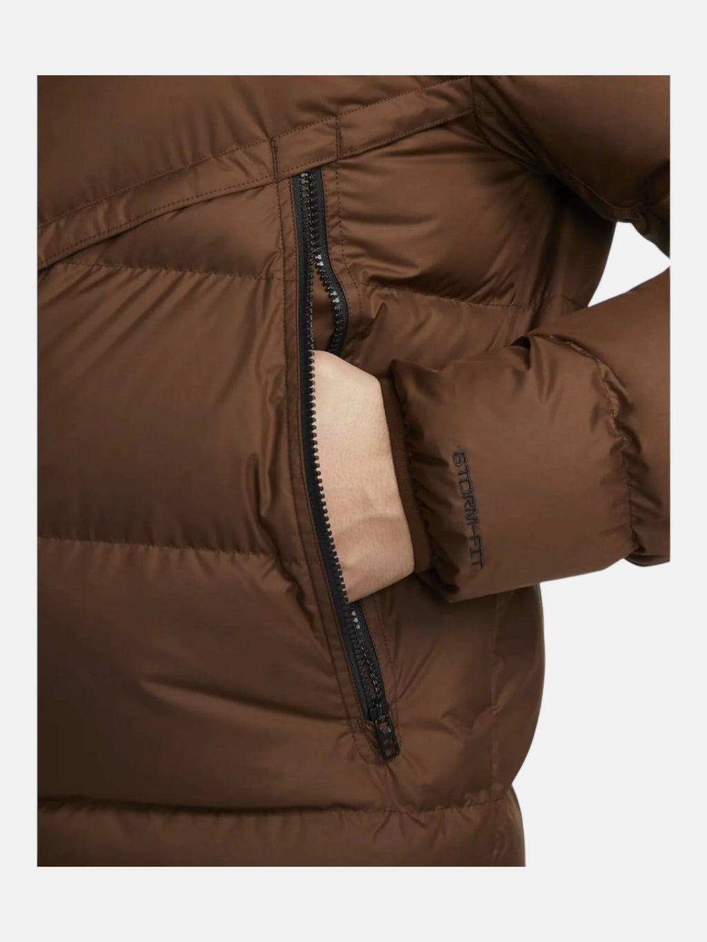 Чоловічий пуховик Nike Sportswear Storm-FIT Windrunner Brown DR9605-259