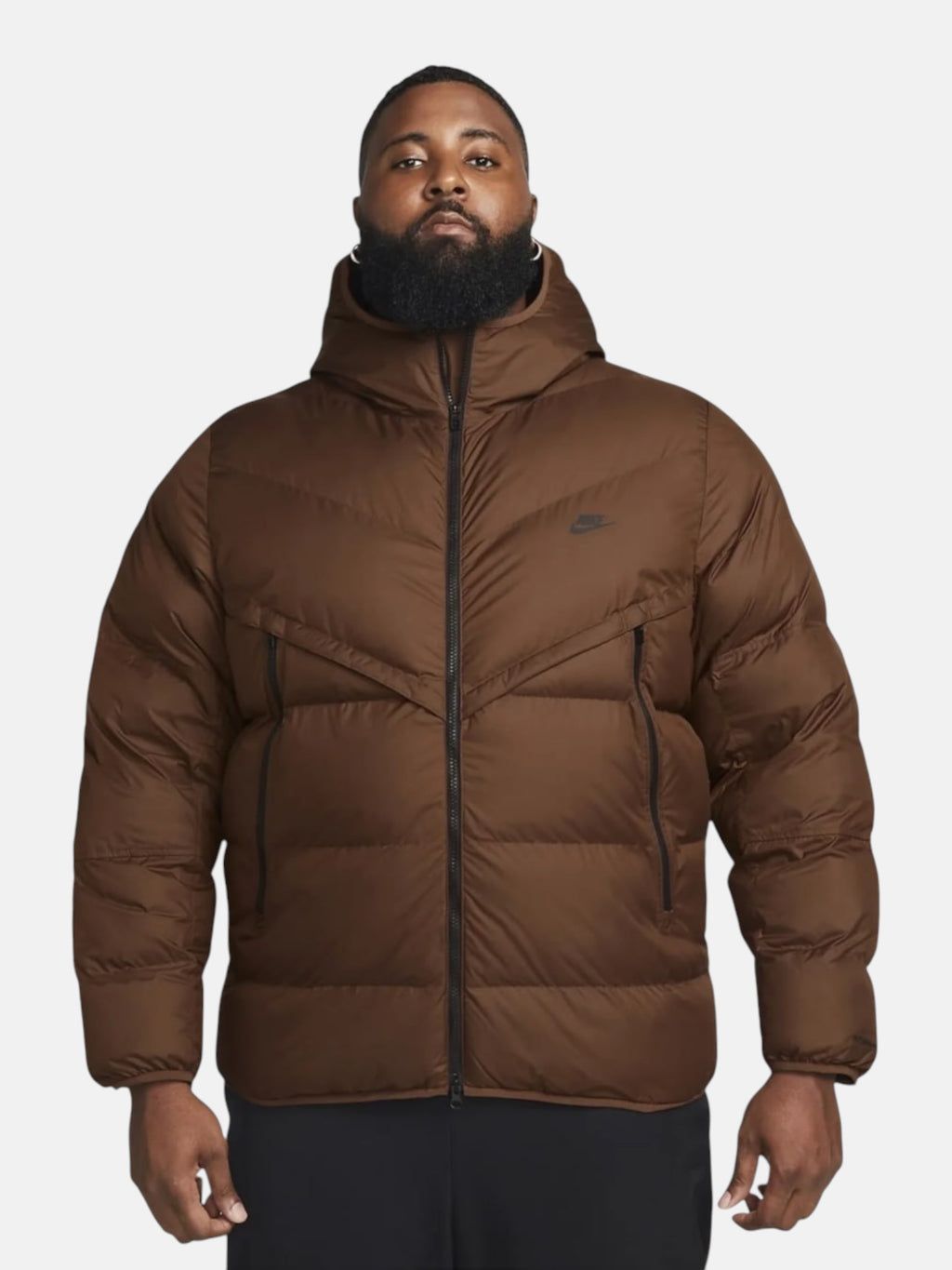 Чоловічий пуховик Nike Sportswear Storm-FIT Windrunner Brown DR9605-259