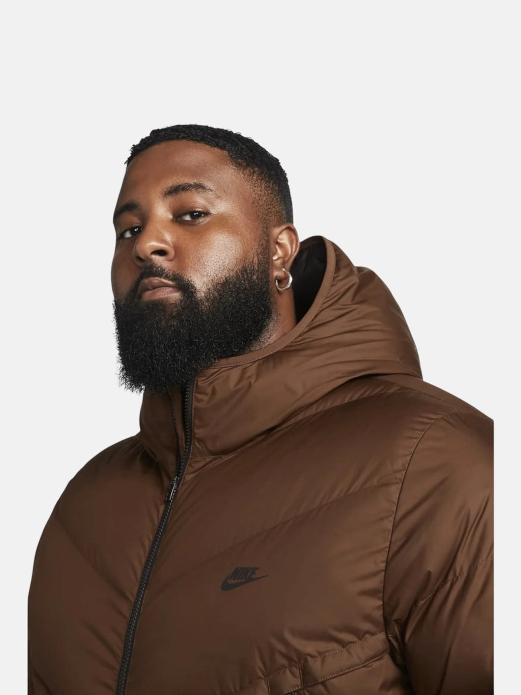 Чоловічий пуховик Nike Sportswear Storm-FIT Windrunner Brown DR9605-259