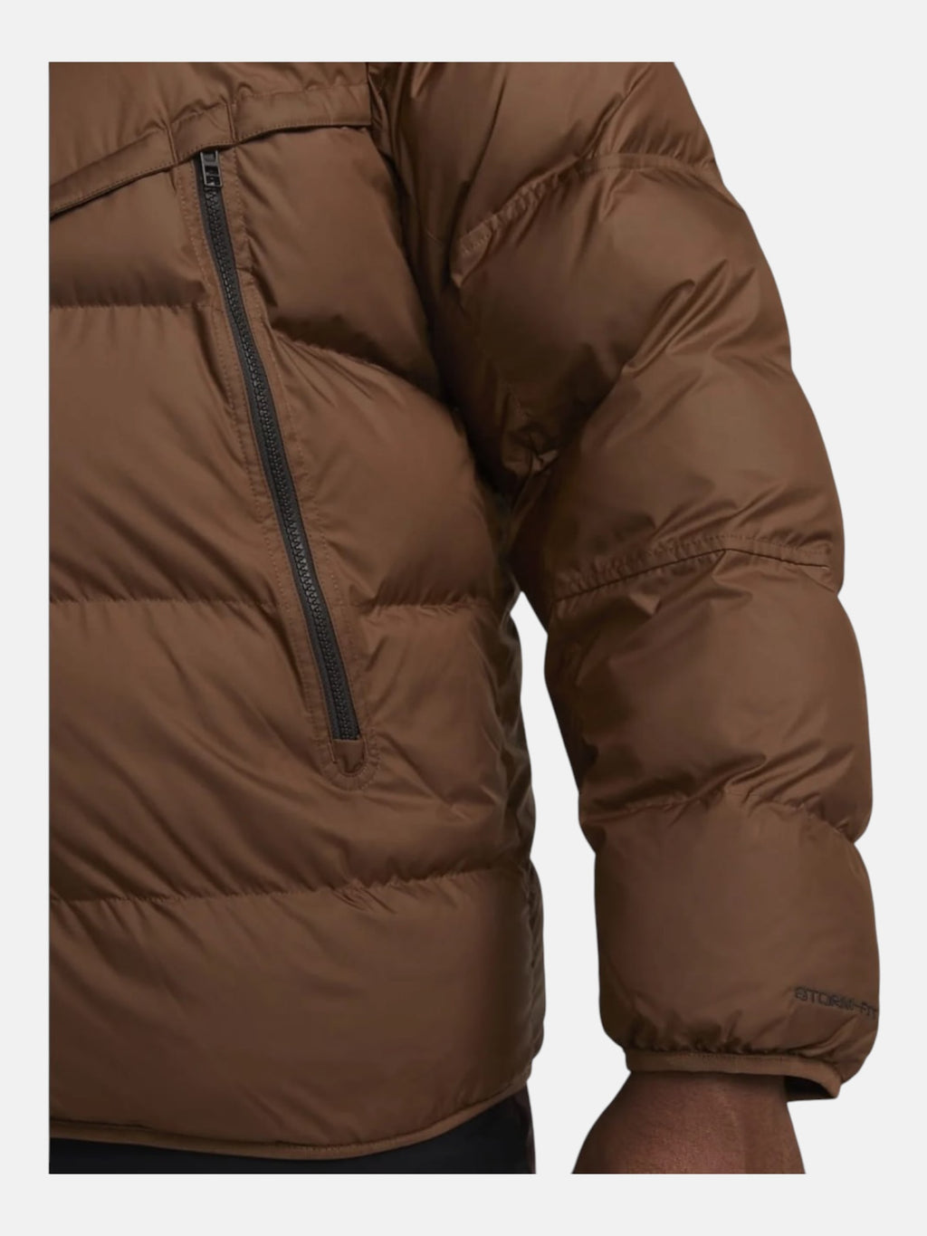Чоловічий пуховик Nike Sportswear Storm-FIT Windrunner Brown DR9605-259