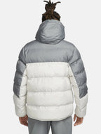 Чоловічий пуховик Nike Sportswear Windrunner Grey/White DR9605-084