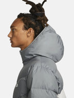 Чоловічий пуховик Nike Sportswear Windrunner Grey/White DR9605-084