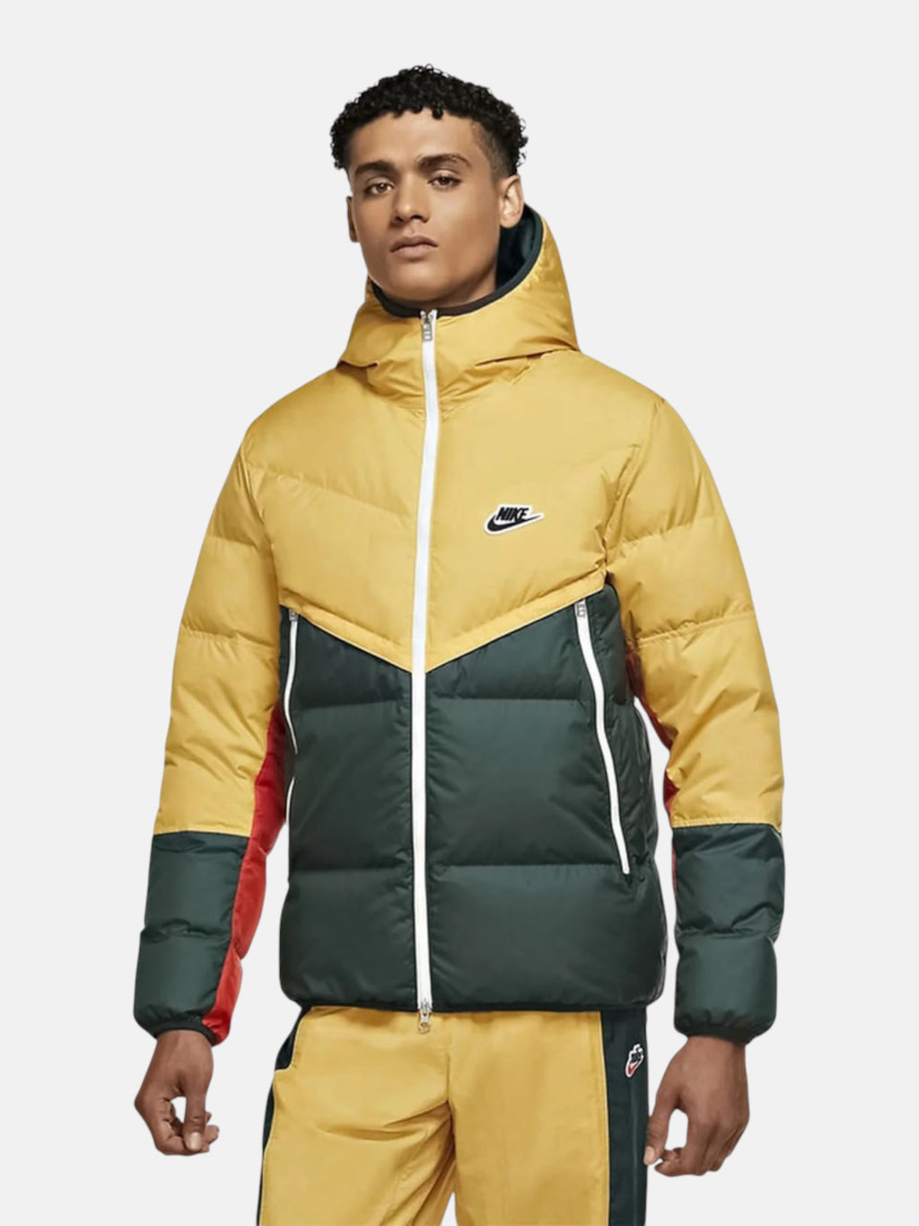 Чоловічий пуховик Nike Sportswear Down-Fill Windrunner Yellow CU4404-700