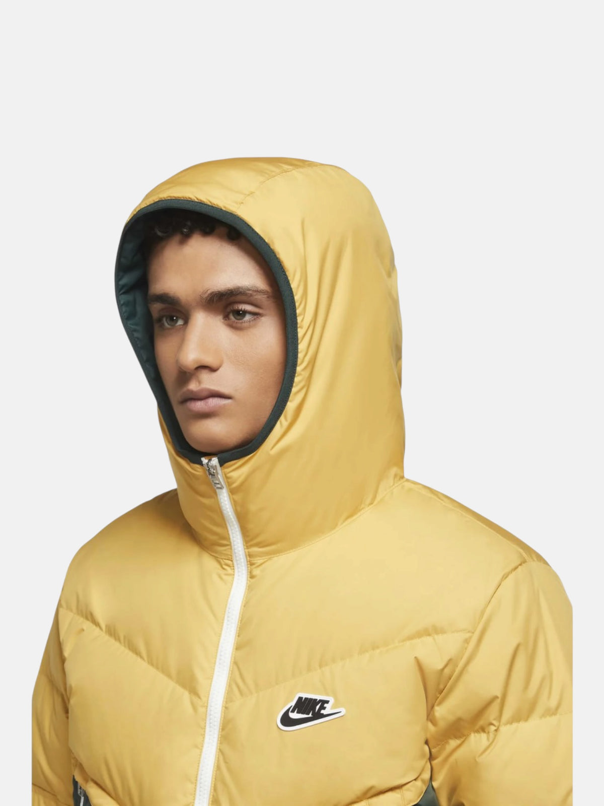 Чоловічий пуховик Nike Sportswear Down-Fill Windrunner Yellow CU4404-700