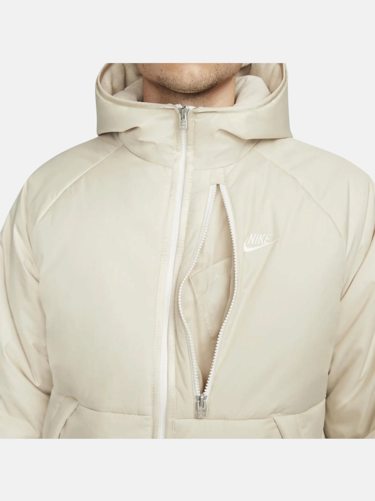 Чоловіча куртка Nike Sportswear Therma-FIT Legacy Beige DD6857-206