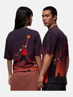 Унісекс футболка Air Jordan 85 Gradient Sky SS Crew Violet/Orange HJ2316-045