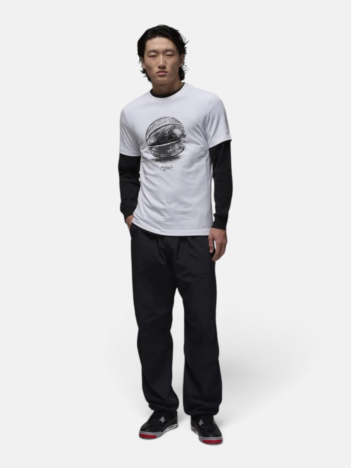 Чоловіча футболка Air Jordan Flight T-Shirt White FZ1993-100