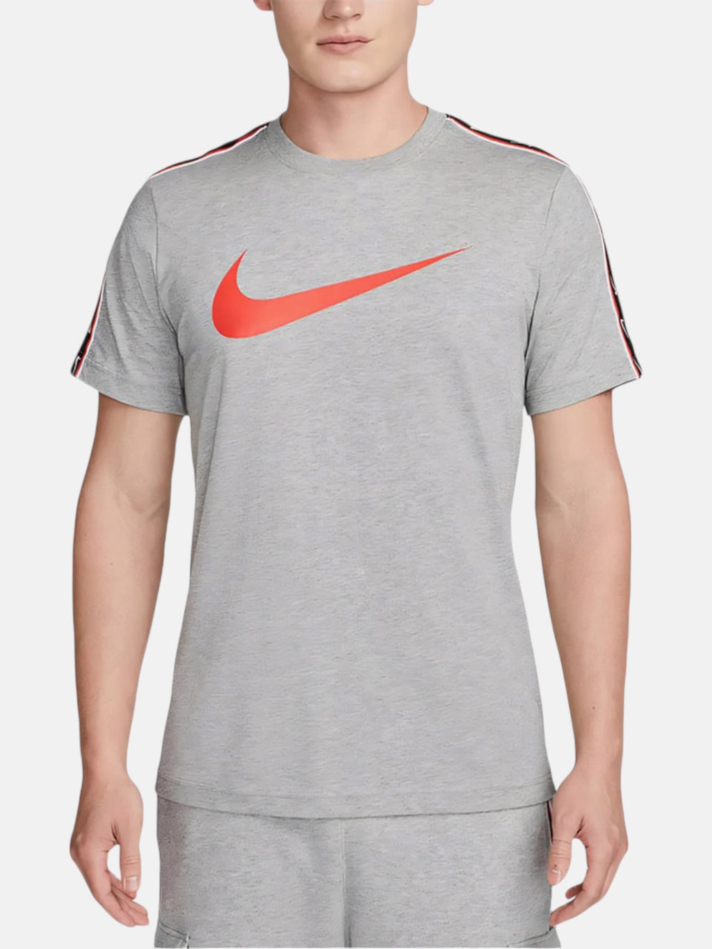 Чоловіча футболка Nike Sportswear Repeat Swoosh Tee Grey DX2032-064