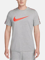 Чоловіча футболка Nike Sportswear Repeat Swoosh Tee Grey DX2032-064
