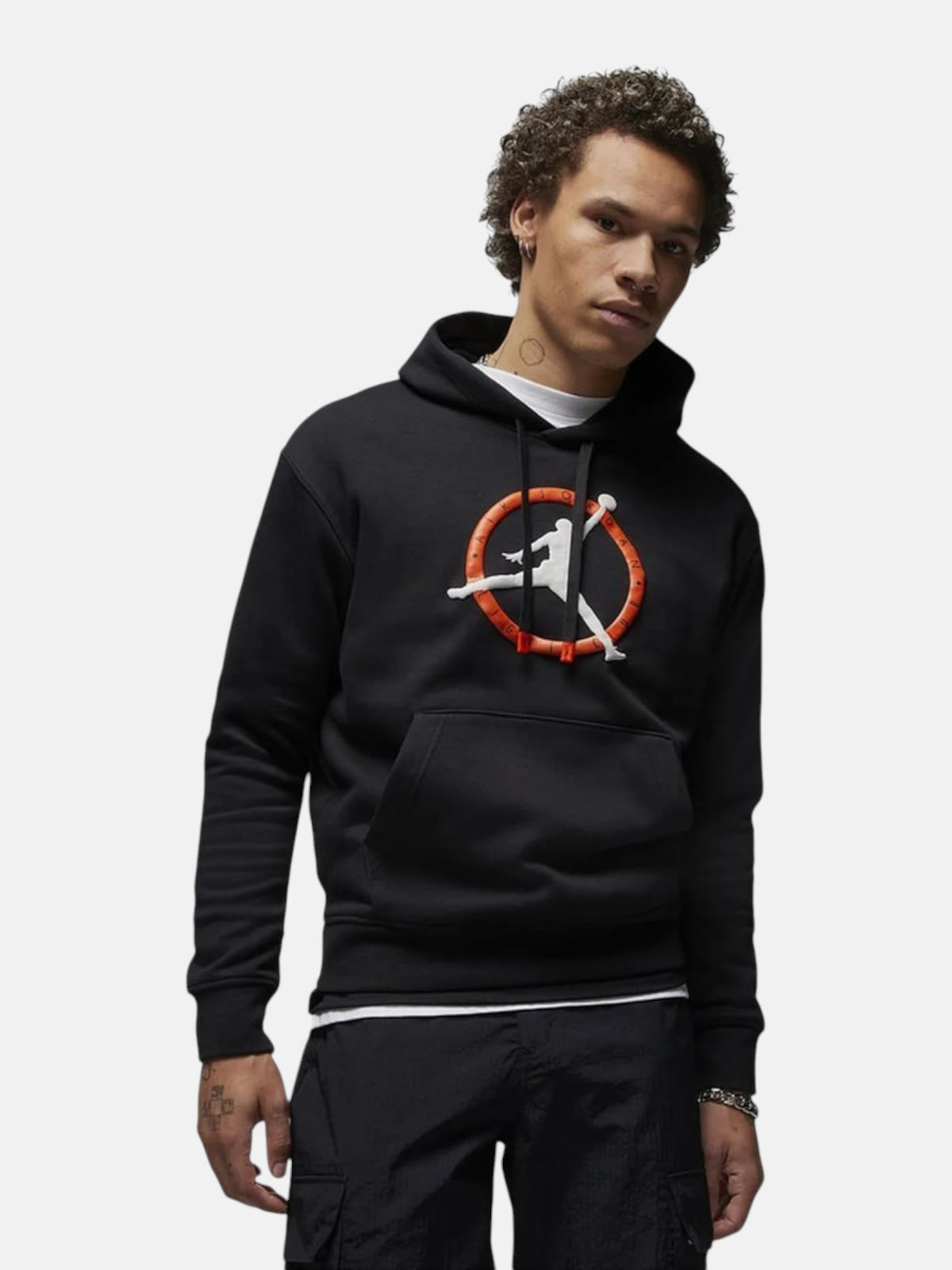 Чоловіче худі Air Jordan Flight MVP Graphic Fleece Pullover Black FB7050-010