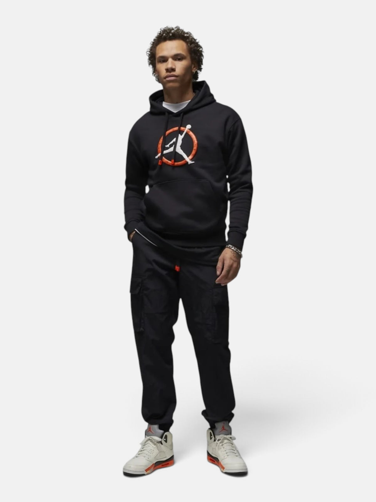 Чоловіче худі Air Jordan Flight MVP Graphic Fleece Pullover Black FB7050-010