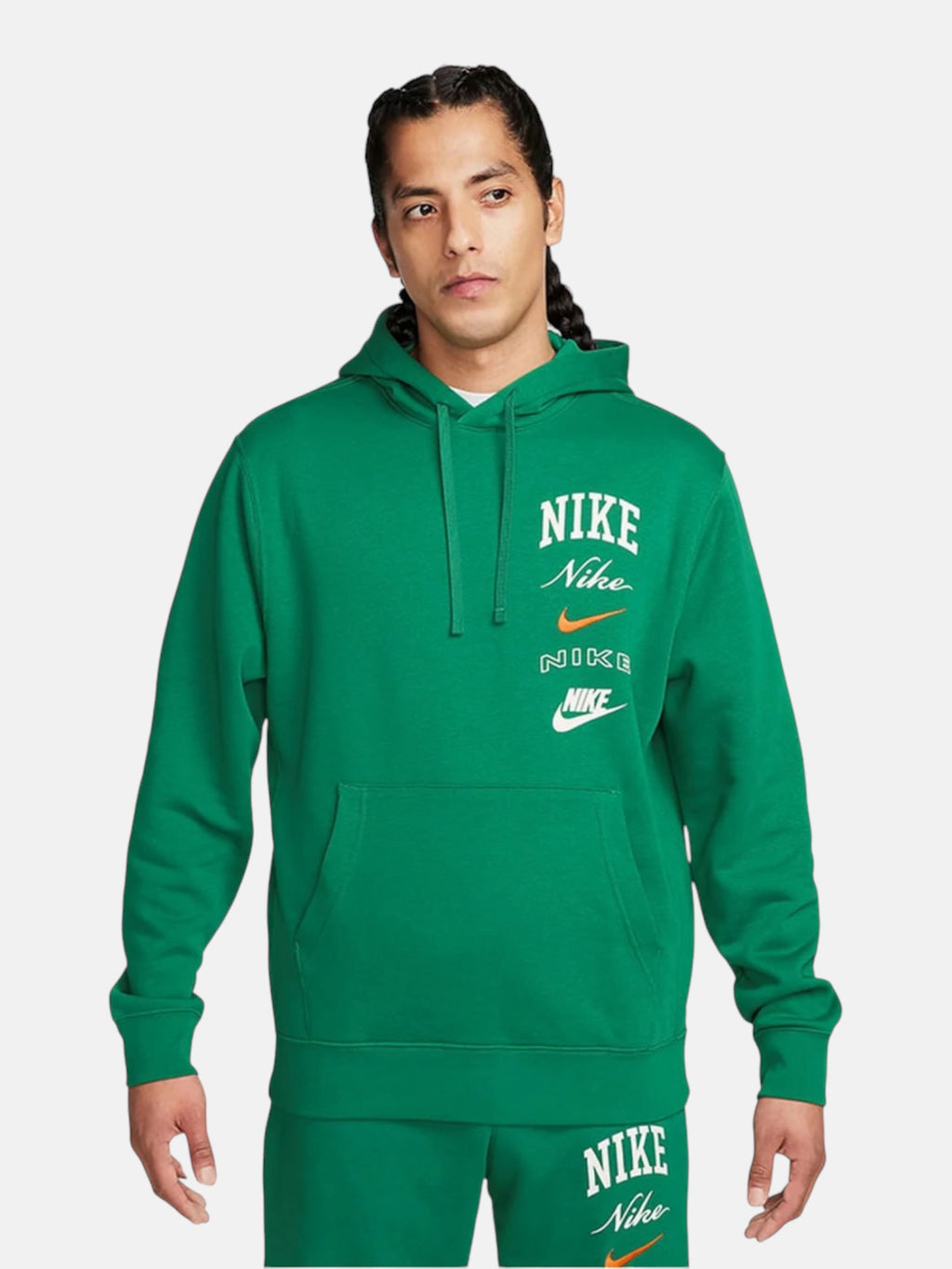 Чоловіче худі Nike Club Fleece Green FN2634-365