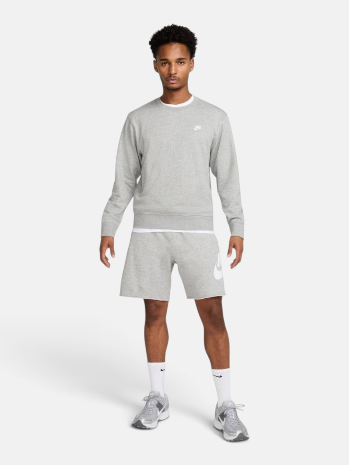 Чоловічі шорти Nike Sportswear Club Fleece Grey FQ4950-063