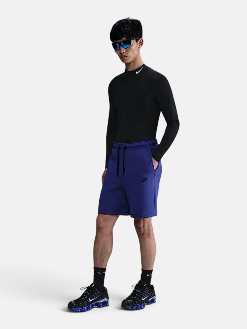 Чоловічі шорти Nike Tech Fleece Blue FB8171-539