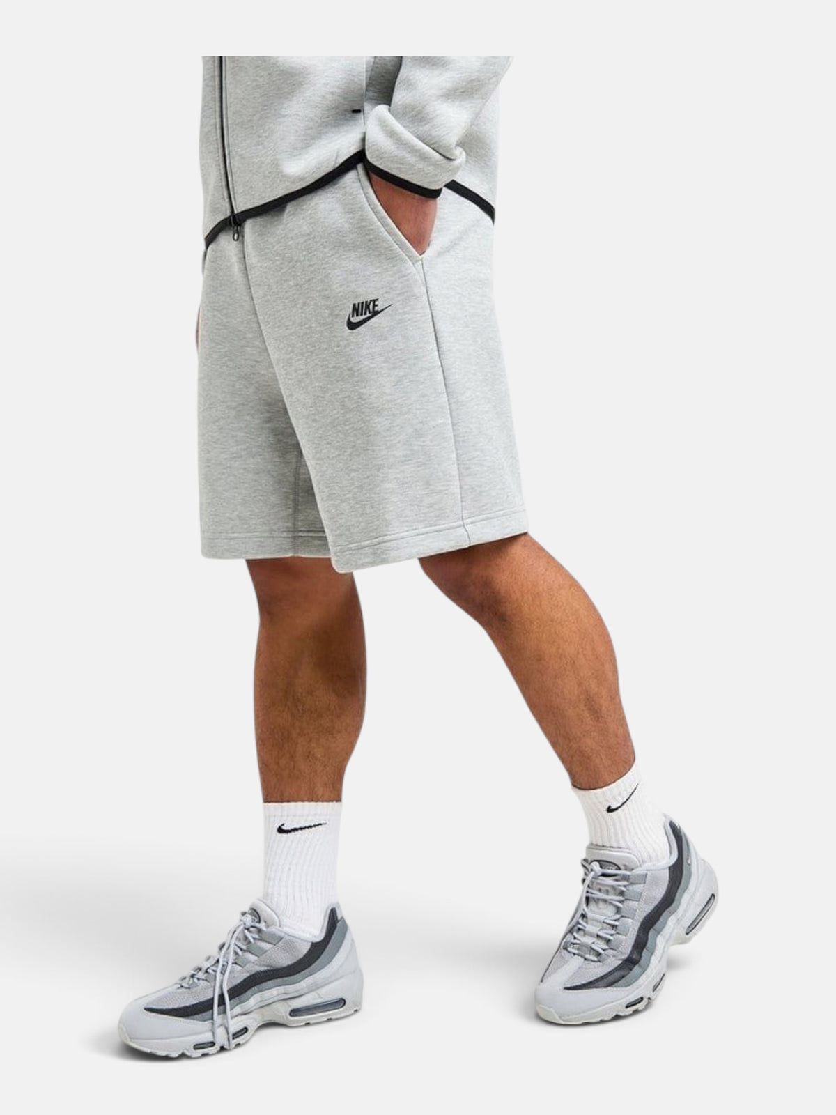 Чоловічі шорти Nike Sportswear Tech Fleece Grey FB8171-063