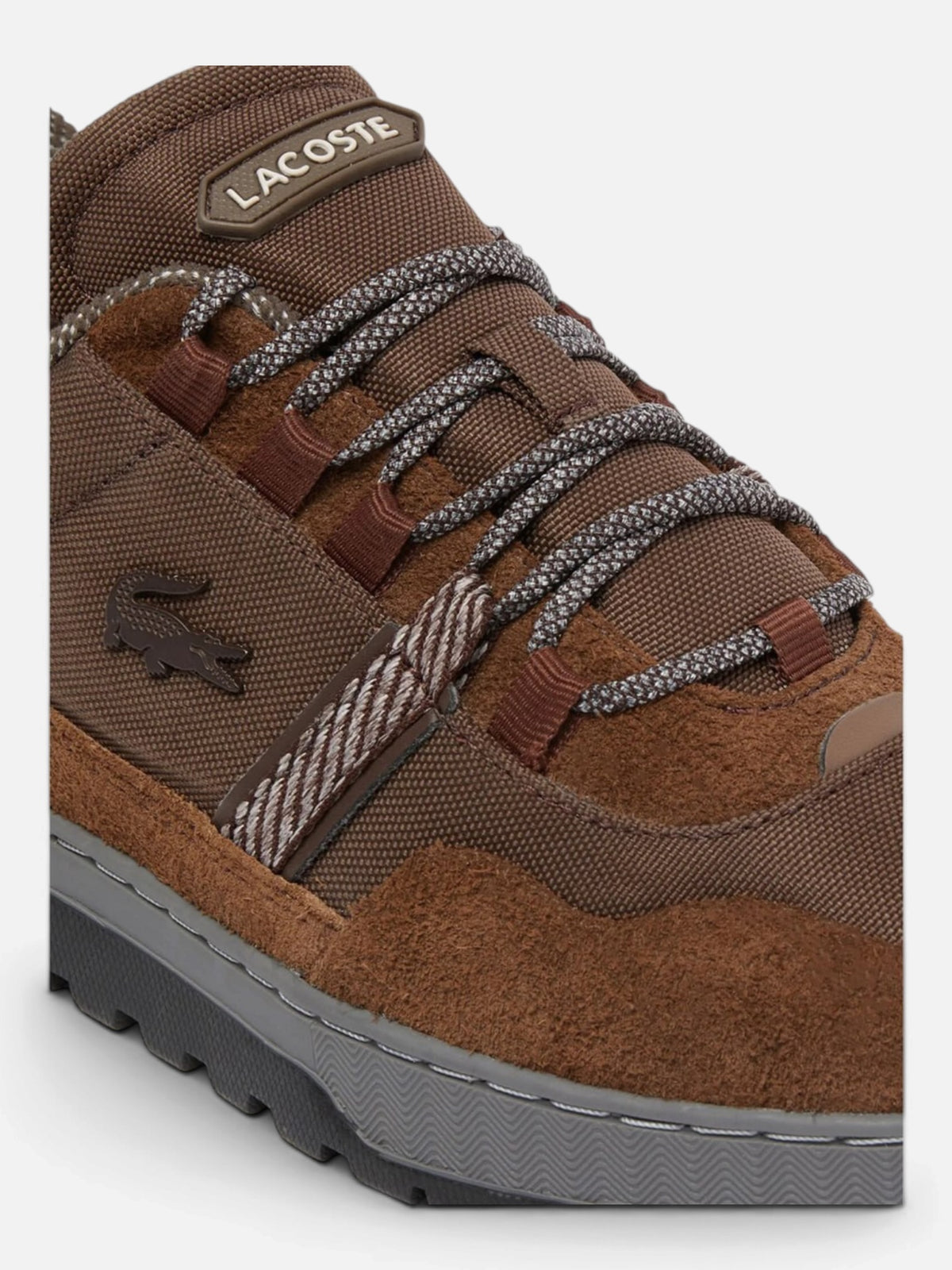 Чоловічі кросівки Lacoste T-Clip Winter Brown 748SMA00377B8